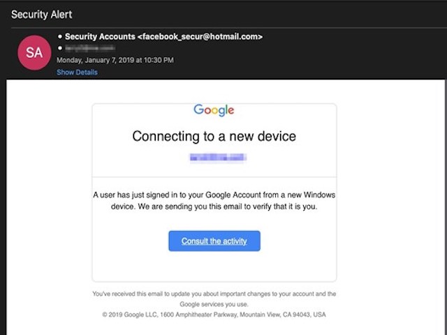Công nghệ thông tin - Chiêu lừa mới đánh cắp tài khoản Google, Facebook