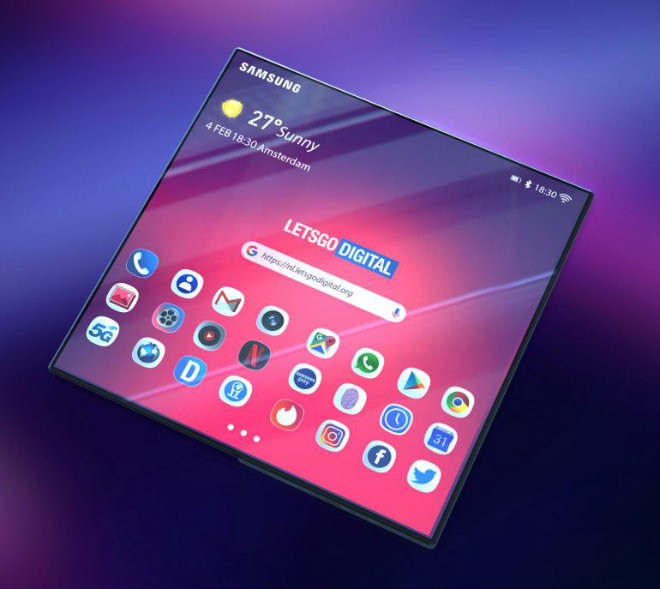 HOT: Smartphone gập Galaxy F rò rỉ bản mới, tiến hóa thần kì - 4
