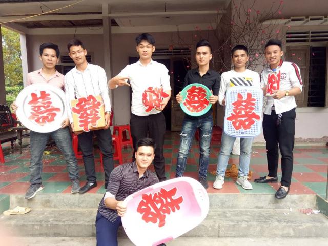 Bạn trẻ - Cuộc sống - Đám cưới ở Nghệ An, khi bạn thân tặng quà "đậm chất Nghệ"