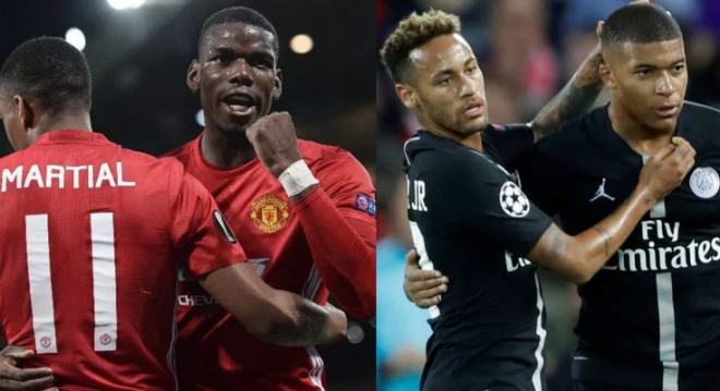 Rực lửa vòng 1/8 cúp C1: MU thắng 10/11 trận được đặt cửa hạ PSG - 1