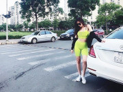 Thời trang - Cách mặc được đồ tập mỏng ra phố của người đẹp phòng gym Việt