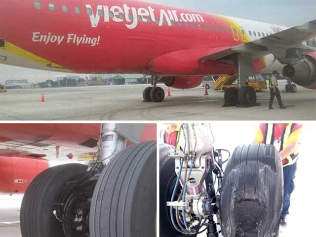 Thực hư máy bay Vietjet Air nổ lốp khi đáp xuống sân bay Tân Sơn Nhất