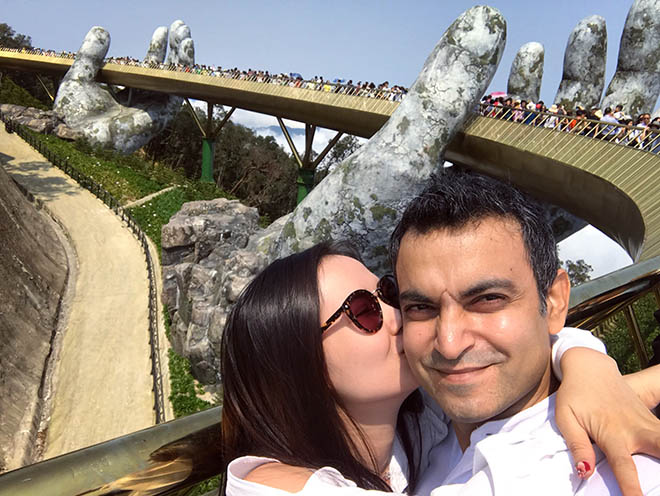 Võ Hạ Trâm tặng quà đặc biệt cho chồng Ấn Độ sau trăng mật ở Đà Nẵng - 3