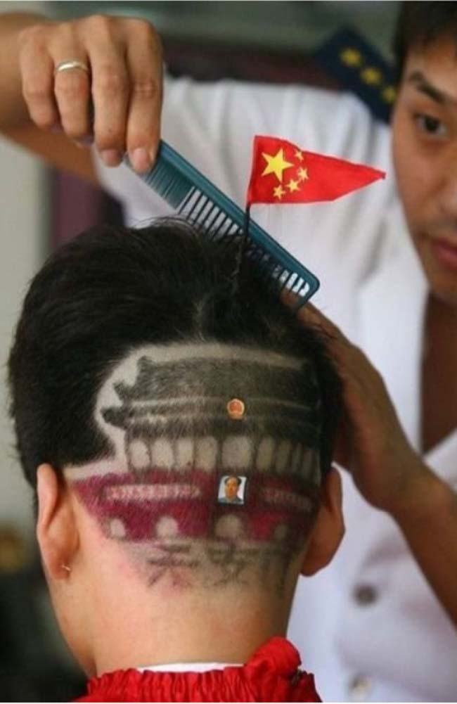 Thợ cắt tóc sử dụng trí tưởng tượng rất phong phú.