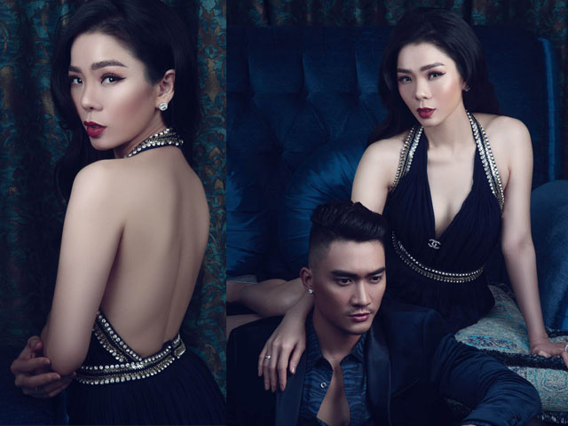 Ca nhạc - MTV - Đón Valentine, Lệ Quyên cùng siêu mẫu nam vào khách sạn 6 sao chụp ảnh