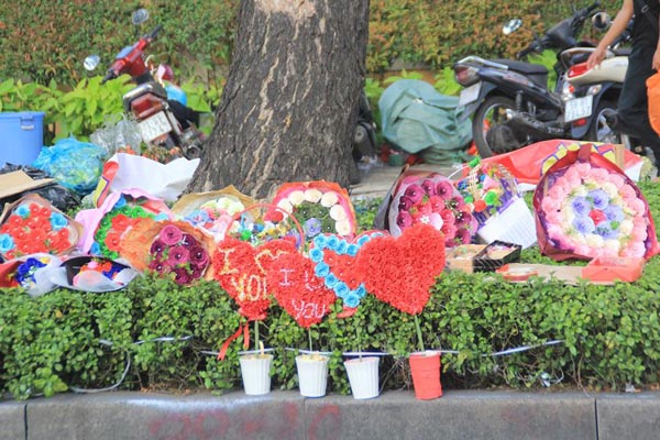 Heo bông, cây trái tim thịnh hành trên phố quà Valentine ở Sài thành - 1