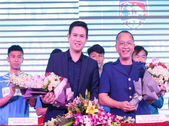 Ông bầu Phạm Văn Tam tài trợ 20 tỷ, Quảng Ninh quyết vào Top 3 V-League