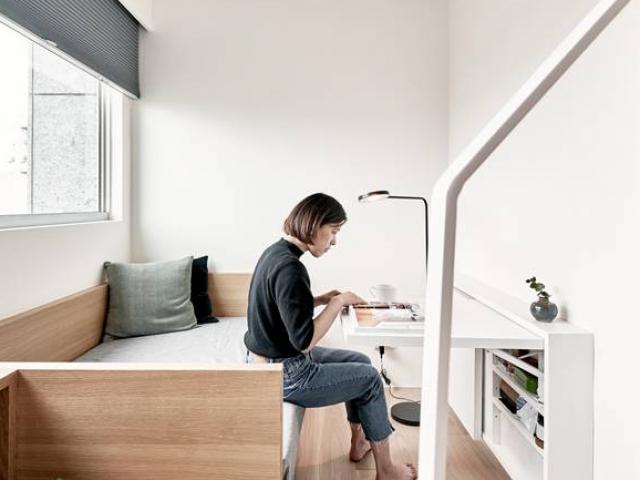 Kinh doanh - Thiết kế cực khéo biến không gian chưa đầy 18m2 "ngộp thở" thành nơi ở đáng 'ngả mũ'