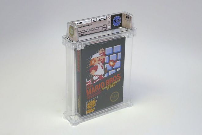 Bản sao của trò chơi Super Mario Bros được bán đấu giá 100.150 USD - 1