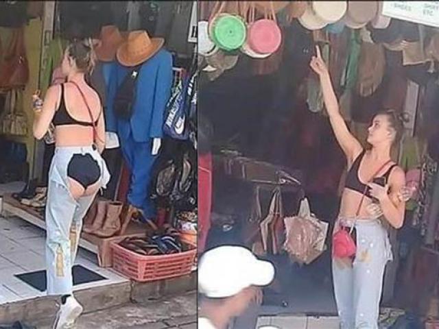 Bạn trẻ - Cuộc sống - Cô gái với chiếc quần cắt trước xẻ sau khiến dân tình choáng váng