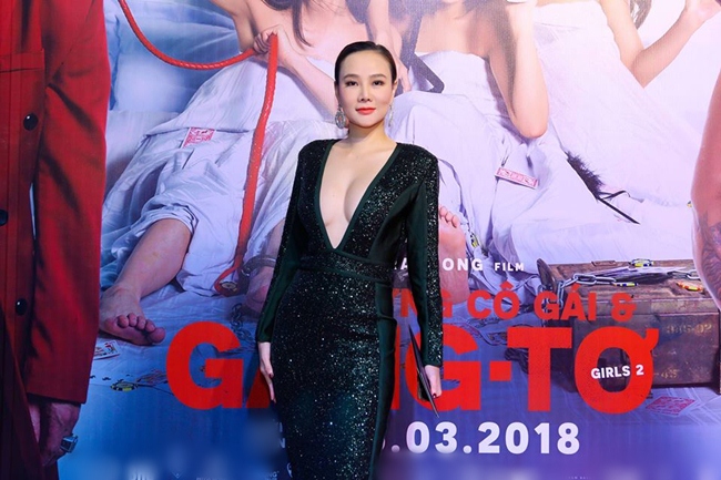 Do tập trung kinh doanh, hỉnh thoảng, Dương Yến Ngọc mới tham gia một vài sự kiện trong làng giải trí.
