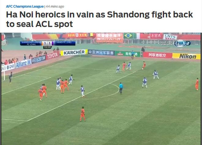 Hà Nội FC thua ngược CLB Trung Quốc: HLV Nghiêm tiếc nuối, báo châu Á khen Quang Hải - 1