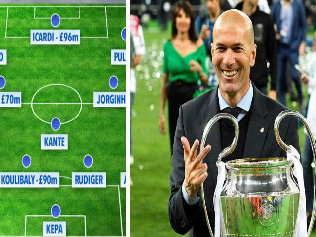 Bóng đá - HLV Sarri dễ bị "trảm": Zidane đòi Chelsea cấp 200 triệu bảng xây Dream team