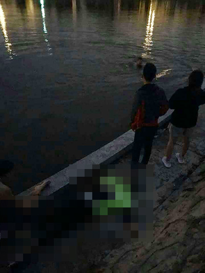 Hà Nội: Đôi nam nữ nhảy xuống hồ sau cuộc cãi vã lúc nửa đêm - 1