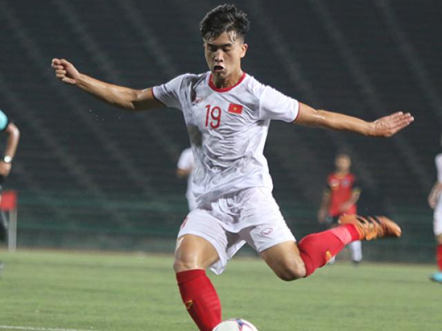 Sao trẻ U22 Việt Nam Trần Danh Trung: 3 bàn làm đối thủ “sốc”