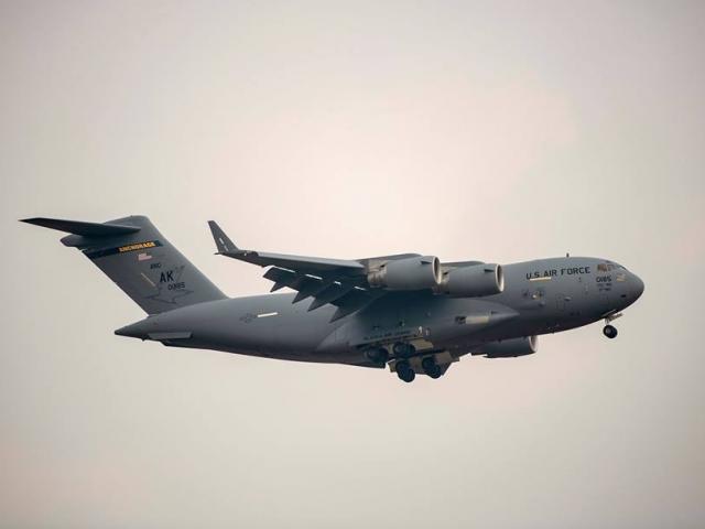 Tin tức trong ngày - “Ngựa thồ” C-17 tiếp tục chở thiết bị đến Hà Nội phục vụ Tổng thống Trump