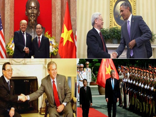 Nhìn lại những chuyến thăm Việt Nam của lãnh đạo 2 nước Mỹ và Triều Tiên
