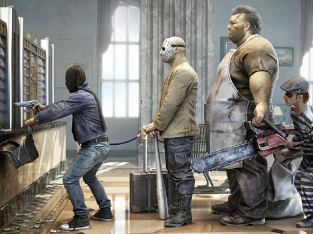 Tin vịt - Ngân hàng lừa kẻ cướp