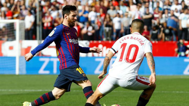 Sevilla - Barcelona: Hai láº§n choÃ¡ng vÃ¡ng, rá»±c sÃ¡ng siÃªu sao - 1