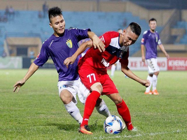 Trực tiếp bóng đá Hà Nội - Quảng Ninh: ”Vua” V-League xuất trận