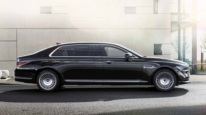 Genesis tiếp tục ra mắt sedan hạng sang giá "rẻ" G90 Limousine - 3