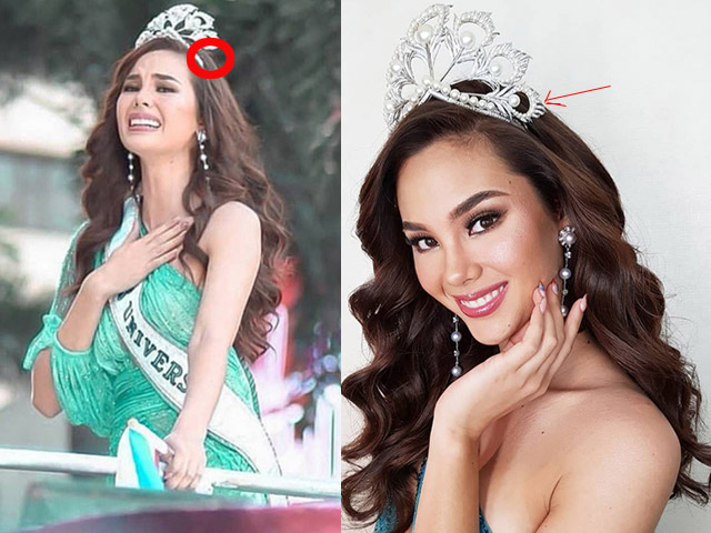 Sự cố hy hữu: Hoa hậu Hoàn vũ mải tạo nét, làm gãy vương miện 6 tỷ đồng