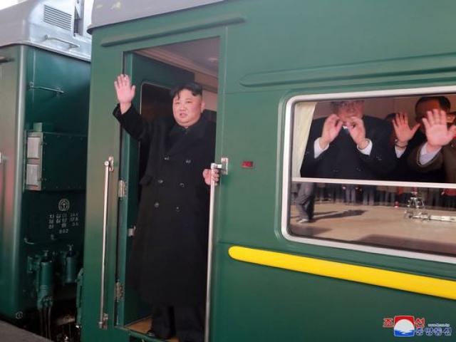 Thế giới - Báo HQ: Đoàn tàu bọc thép chở ông Kim Jong Un không dừng ở Bắc Kinh