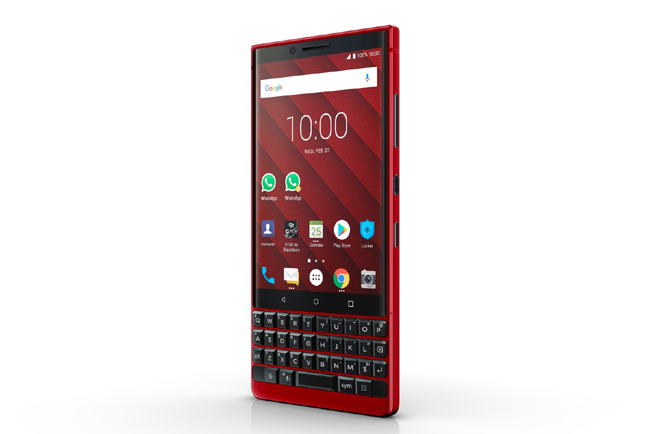 BlackBerry Key2 đỏ "ăn đứt" Galaxy S9+ vang đỏ - 1