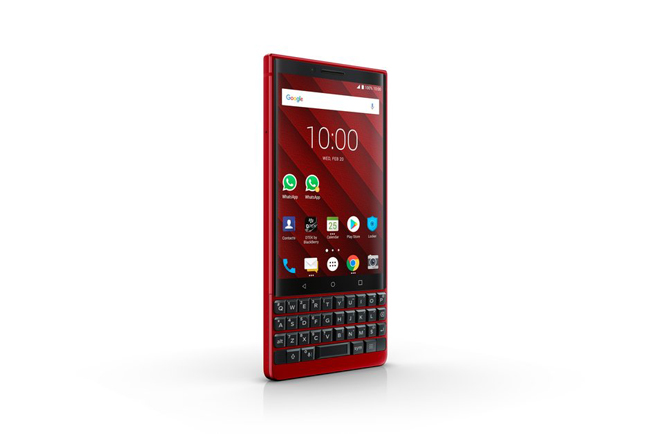 BlackBerry Key2 đỏ "ăn đứt" Galaxy S9+ vang đỏ - 2