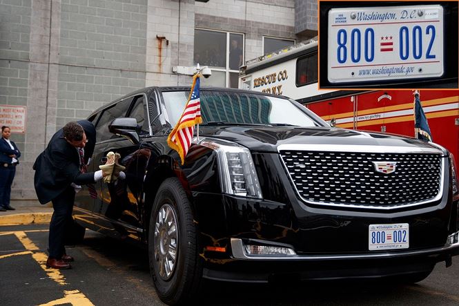 Ý nghĩa của biển số xe 'Quái thú' chở tổng thống Mỹ - 3