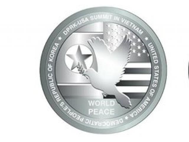 9h sáng mai 27/2, chính thức phát hành đồng xu bạc kỷ niệm Hội nghị thượng đỉnh Mỹ - Triều