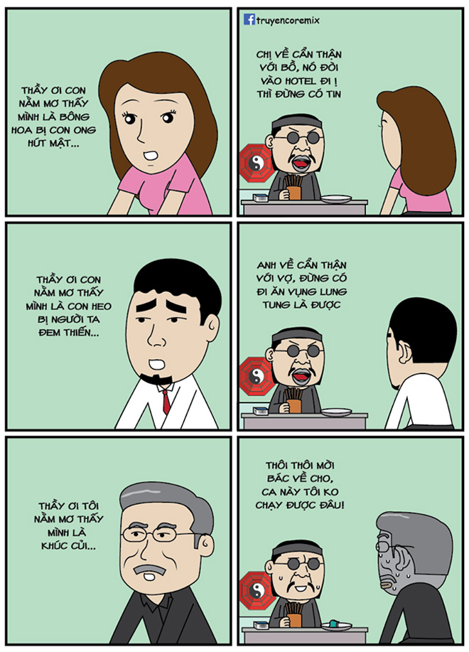 Gặp thầy bói để giải mã những giấc mơ - 1