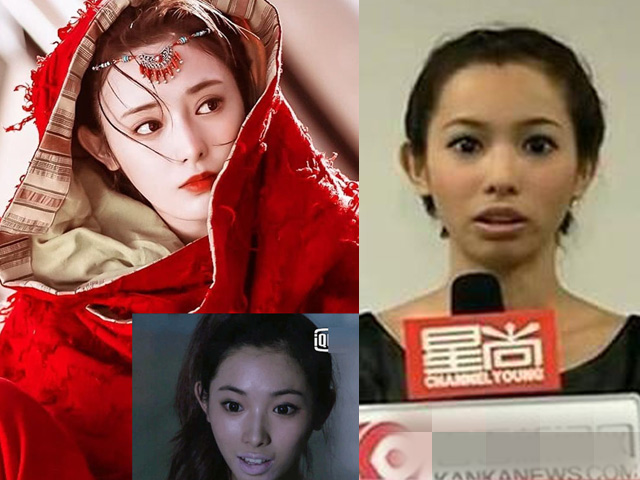 Làm đẹp - Ảnh chưa phẫu thuật thẩm mỹ của "Hồng y mỹ nhân" khiến fan giật mình