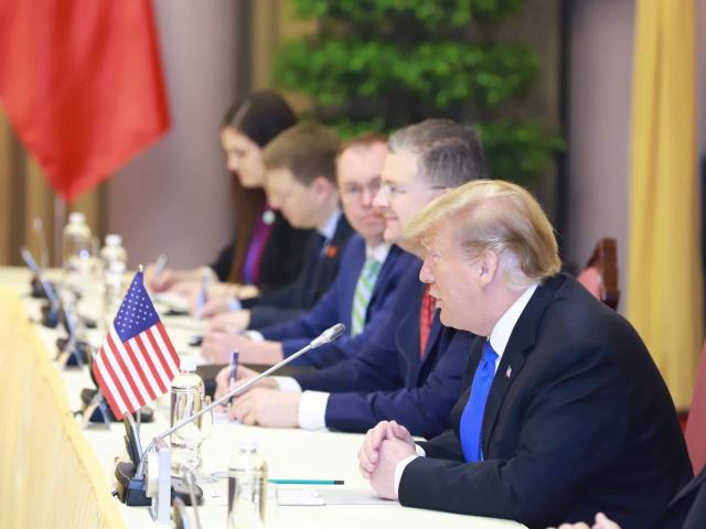 Tin tức trong ngày - Ảnh: Tổng thống Trump trong buổi sáng đầu tiên trước thượng đỉnh Mỹ-Triều