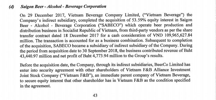 Bỏ 5 tỷ USD thâu tóm Sabeco, tỷ phú Thái đã thu lại bao nhiêu? - 2