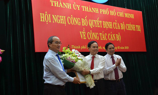 Ông Trần Lưu Quang làm Phó Bí thư Thường trực Thành ủy TP HCM - 1