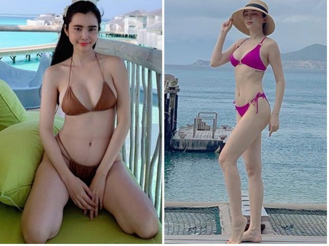 Chưa tới hè, loạt mỹ nữ Việt đã diện bikini khoe vẻ đẹp nữ tính
