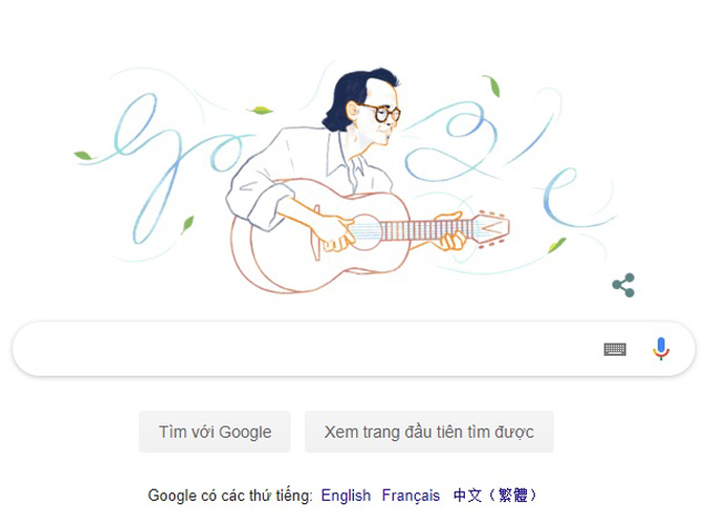 Ca nhạc - MTV - Trịnh Công Sơn - người Việt đầu tiên được Google Doodles vinh danh