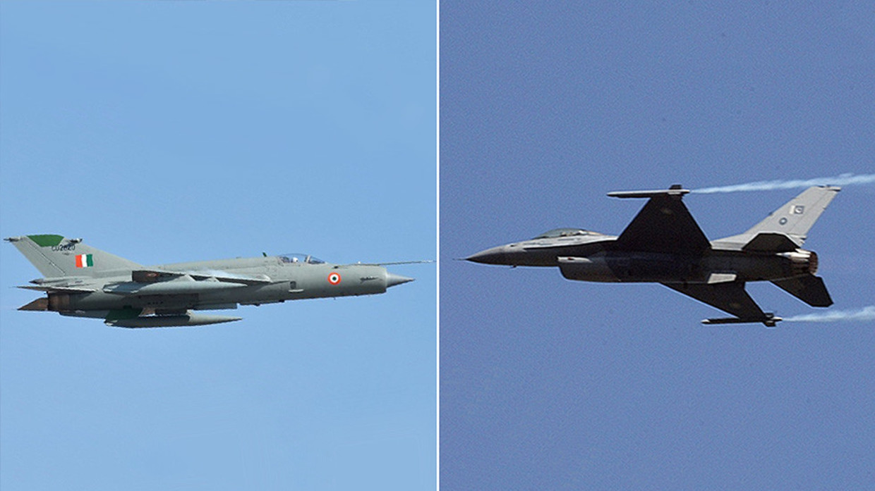 Ấn Độ tuyên bố  tiêm kích MiG-21 bắn hạ chiến đấu cơ F-16 của Pakistan - 1