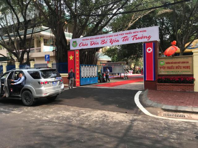 Tin tức trong ngày - Triển khai công tác an ninh, trải thảm đỏ tại trường Mẫu giáo Việt-Triều