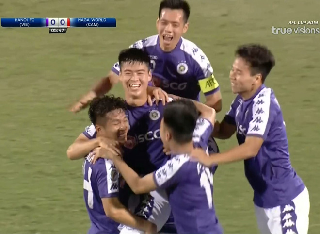 Hà Nội thắng 10-0 choáng váng AFC Cup: 2 siêu phẩm lọt top 5 bàn đẹp nhất - 1