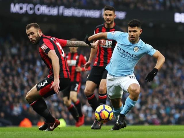 Trực tiếp Bournemouth - Man City: Mahrez đánh đầu cận thành bị cản phá (KT)