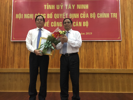 Ông Phạm Viết Thanh giữ chức Bí thư Tỉnh ủy Tây Ninh - 1