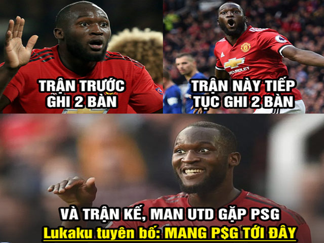 ”Thần gỗ” Lukaku lập cú đúp, MU ngược dòng nghẹt thở