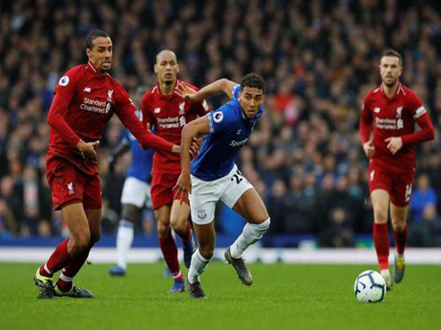 Trực tiếp Everton - Liverpool: Thế trận giằng co