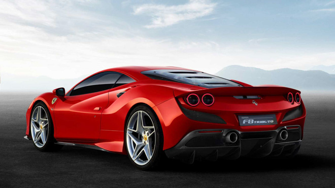 Ferrari F8 Tributo đàn Em Của 488gtb Ra Mắt Với Nhiều Nâng