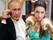 Thể thao - Mỹ nhân boxing gây bão: Đồng ý đấu võ với Tổng thống Putin