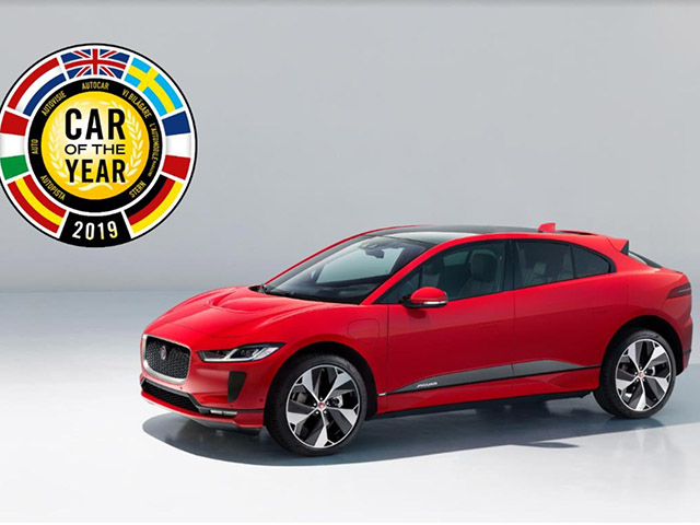 Xe điện Jaguar I-Pace giành giải thưởng "Xe của năm 2019 tại Châu Âu"