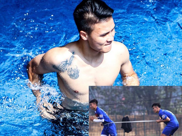 Làm đẹp cùng sao - Bí quyết cải thiện hình thể của cầu thủ Việt đá vòng loại U23 châu Á 2020