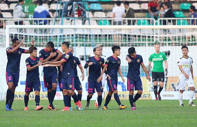 HAGL - Sài Gòn FC: Đôi công 4 bàn, sụp đổ hiệp 2 - 1